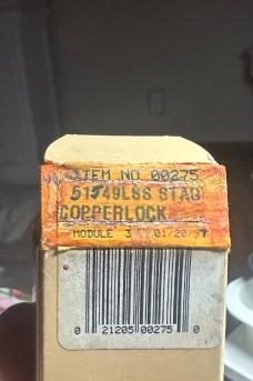 1997 Case XX LargeCopper Lock w/Stag Handles. Has the long tail C stamp w/1000 made(see pics 4 info) 1997 Case XX LargeCopper Lock w/Stag Handles. Has the long tail C stamp w/1000 made(see pics 4 info)