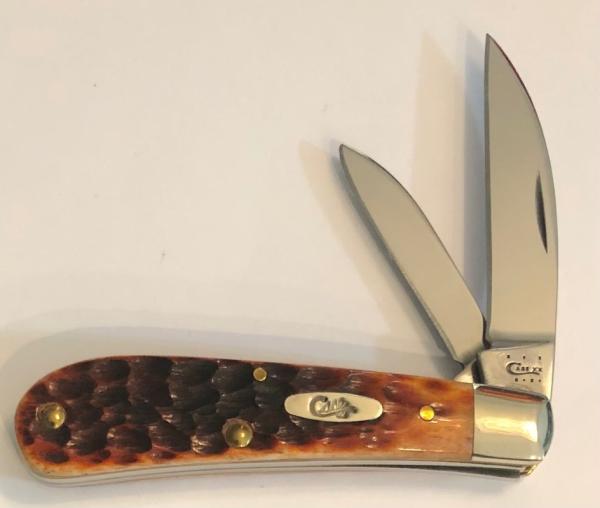 New in Original Box 2013 Case Chestnut Sway Back Jack with CV blades