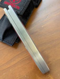 ORIGINAL GERMAN MADE 1990'S BOKER SPEED LOCK AUTOMATIC 707RB RED BONE SERRATED ORIGINAL GERMAN MADE 1990'S BOKER SPEED LOCK AUTOMATIC 707RB RED BONE SERRATED