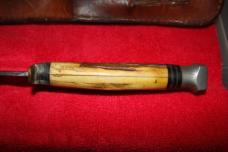 Vintage Kabar Stag Bowie w sheath. Vintage Kabar Stag Bowie w sheath.