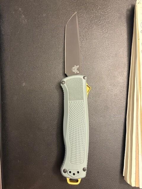 Benchmade Shootout OTF Sage Green