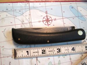 VTG CASE XX USA 2138 Large Sodbuster 1 Dot 1979  Single Blade Knife