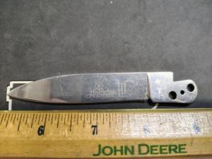 Used vintage Hubertus leverlock blade.