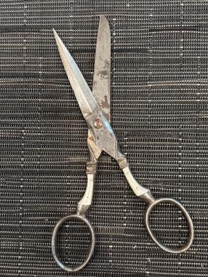 19th Century German Prostitute Push Dagger Scissors
