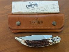 NEW IN BOX GNARLY STAG AGA CAMPOLIN DIANA LEVERLOCK AUTO WITH SHEATH NEW IN BOX GNARLY STAG AGA CAMPOLIN DIANA LEVERLOCK AUTO WITH SHEATH