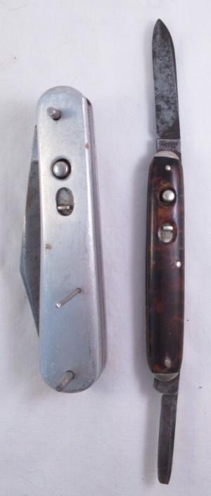Vintage Schrade Cut Push Button Knives for Parts or Restorations