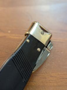 VINTAGE GERMAN EICKHORN "60" OTF TRAP DOOR GRAVITY KNIFE VINTAGE GERMAN EICKHORN "60" OTF TRAP DOOR GRAVITY KNIFE