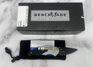 NEW Benchmade Lerch Impel Gentleman's Automatic Knife (1.98" Black) 3150BK - Discountined & Rare
