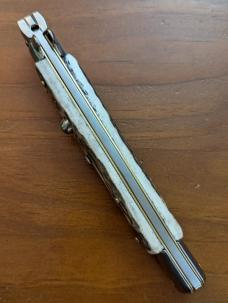 FRANK BELTRAME 28CM-11" DAGGER STILETTO STAG HORN...NEW FRANK BELTRAME 28CM-11" DAGGER STILETTO STAG HORN...NEW