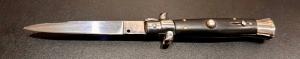 Vintage INOX 8” Stiletto, Buffalo Horn Scales