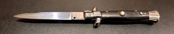Vintage INOX 8” Stiletto, Buffalo Horn Scales Vintage INOX 8” Stiletto, Buffalo Horn Scales