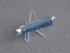 Case Mini Trapper Folding Knife 60511 Blue Denim Canvas Stainless Steel Blade - New Case Mini Trapper Folding Knife 60511 Blue Denim Canvas Stainless Steel Blade - New