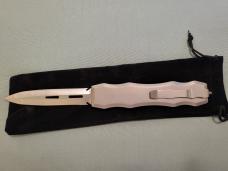 *NIB* Desert Knife Works OTF D/A "SANDSHARK" GEN II SS CHASSIS SATIN M390 D/E BLADE *NIB* Desert Knife Works OTF D/A "SANDSHARK" GEN II SS CHASSIS SATIN M390 D/E BLADE