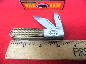 FROM YEARS PAST UNUSED IN BOX STRONG AND SHARP 3-1/4" WILD BOAR BONE BARLOW