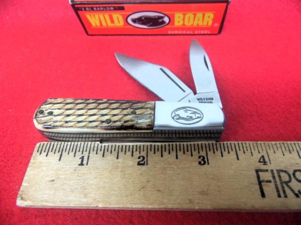 FROM YEARS PAST UNUSED IN BOX STRONG AND SHARP 3-1/4" WILD BOAR BONE BARLOW