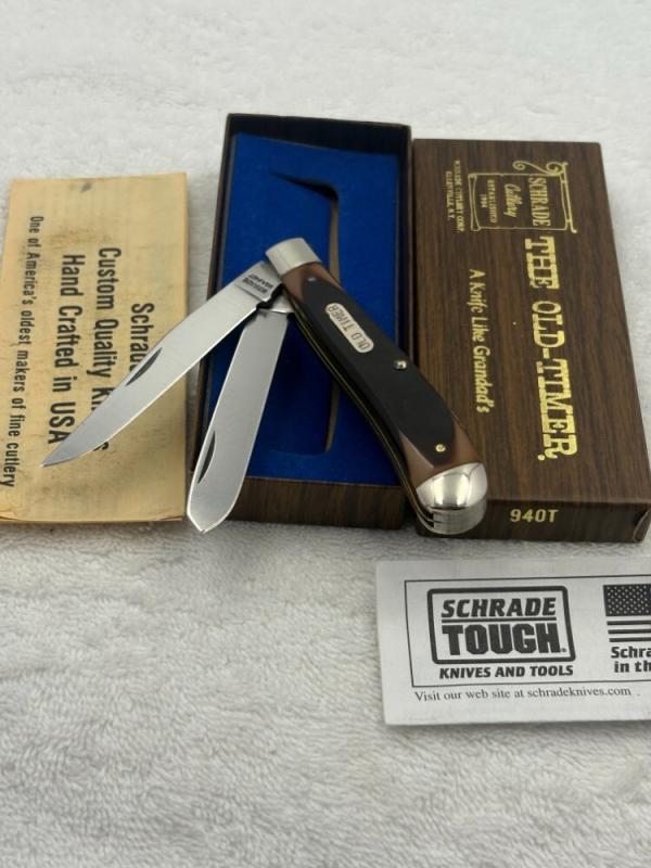 Schrade Cutlery Corporation Vintage Old Timer 94OT New In Box Made In USA Schrade Cutlery Corporation Vintage Old Timer 94OT New In Box Made In USA