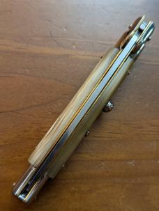GIOVANNI BELTRAME NEW 9" 23CM BRAZILIAN HONEY HORN STILETTO...NEW GIOVANNI BELTRAME NEW 9" 23CM BRAZILIAN HONEY HORN STILETTO...NEW