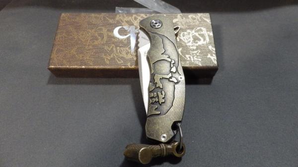 CH 3504 Skull Knife Framelock the Large One L@@K CH 3504 Skull Knife Framelock the Large One L@@K