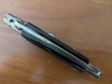 GIOVANNI BELTRAME 9" 23CM BUFFALO HORN STILETTO FLAT BLADE..NEW GIOVANNI BELTRAME 9" 23CM BUFFALO HORN STILETTO FLAT BLADE..NEW