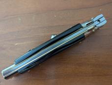 GIOVANNI BELTRAME 9" 23CM BUFFALO HORN STILETTO FLAT BLADE..NEW GIOVANNI BELTRAME 9" 23CM BUFFALO HORN STILETTO FLAT BLADE..NEW