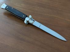 GIOVANNI BELTRAME 9" 23CM BUFFALO HORN STILETTO FLAT BLADE..NEW GIOVANNI BELTRAME 9" 23CM BUFFALO HORN STILETTO FLAT BLADE..NEW