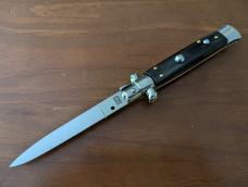 GIOVANNI BELTRAME 9" 23CM BUFFALO HORN STILETTO FLAT BLADE..NEW GIOVANNI BELTRAME 9" 23CM BUFFALO HORN STILETTO FLAT BLADE..NEW