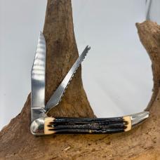Queen Steel #46 Winterbottom 2 Blade Fish Knife Folding Pocket Knife Camping -8 Queen Steel #46 Winterbottom 2 Blade Fish Knife Folding Pocket Knife Camping -8