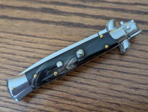 FRANK BELTRAME 23CM 9" DAGGER STILETTO BUFFALO HORN...NEW 