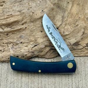 CASE XX KNIFE- SOD BUSTER Jr. - BLACK HANDLES #095 - S/STEEL BLADE - 3 5/8" -201