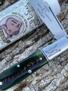 GEC NORTHFIELD ** SFA 771116-S PICKLE GREEN MARROW BONE SATIN YANKEE BARLOW (1 OF 16) GEC NORTHFIELD ** SFA 771116-S PICKLE GREEN MARROW BONE SATIN YANKEE BARLOW (1 OF 16)