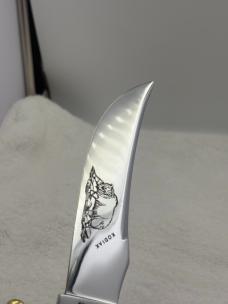 Case XX 1965-1969 Kodiak Bowie Stag Handle Sheath Knife Made In USA (#12) Case XX 1965-1969 Kodiak Bowie Stag Handle Sheath Knife Made In USA (#12)