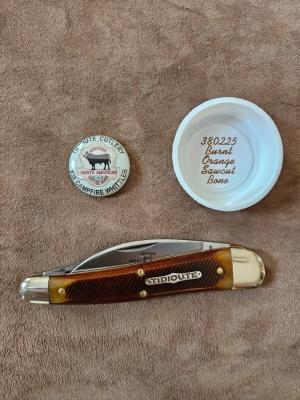 Gec 38 Burnt Orange Sawcut Bone 