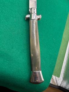 15” Rostfrei Swivel Bolster in Horn