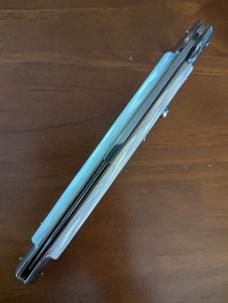 OLDER SKM (SWITCHBLADE KNIFEMAKER MANIAGO) 33CM 13INCH PEARLEX BAYONET AUTOMATIC STILETTO OLDER SKM (SWITCHBLADE KNIFEMAKER MANIAGO) 33CM 13INCH PEARLEX BAYONET AUTOMATIC STILETTO