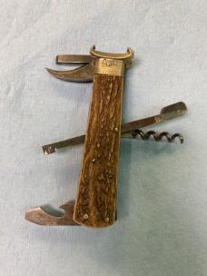 Vintage Ed. Wüsthof Solingen German Shell Puller Tool – 12 & 16 Gauge – Stag Scales Vintage Ed. Wüsthof Solingen German Shell Puller Tool – 12 & 16 Gauge – Stag Scales