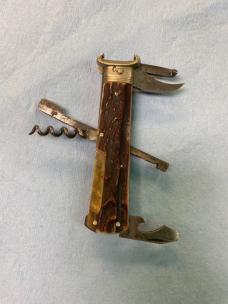 Vintage Ed. Wüsthof Solingen German Shell Puller Tool – 12 & 16 Gauge – Stag Scales Vintage Ed. Wüsthof Solingen German Shell Puller Tool – 12 & 16 Gauge – Stag Scales