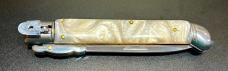 Italian-Style 11” Swing-Guard Leverlock Stiletto Italian-Style 11” Swing-Guard Leverlock Stiletto