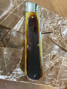 GEC NORTHFIELD UN-X-LD 235120L ANTIQUE AUTUMN NATURAL BONE KNIFE SPECIAL ASSEMBLY 1 OF 37 PRODUCED GEC NORTHFIELD UN-X-LD 235120L ANTIQUE AUTUMN NATURAL BONE KNIFE SPECIAL ASSEMBLY 1 OF 37 PRODUCED