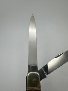 Huge Hubertus 2 Blade Switchblade Leverlock Non Function 1 Blade Manual Open 10" Huge Hubertus 2 Blade Switchblade Leverlock Non Function 1 Blade Manual Open 10"
