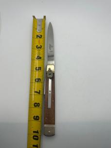 Huge Hubertus 2 Blade Switchblade Leverlock Non Function 1 Blade Manual Open 10" Huge Hubertus 2 Blade Switchblade Leverlock Non Function 1 Blade Manual Open 10"