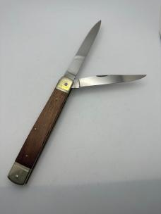 Huge Hubertus 2 Blade Switchblade Leverlock Non Function 1 Blade Manual Open 10" Huge Hubertus 2 Blade Switchblade Leverlock Non Function 1 Blade Manual Open 10"