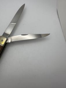 Huge Hubertus 2 Blade Switchblade Leverlock Non Function 1 Blade Manual Open 10" Huge Hubertus 2 Blade Switchblade Leverlock Non Function 1 Blade Manual Open 10"