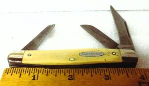 RANGER USA 3-3/4" STOCKMAN USED YEAR UNKNOWN BUT WILL CUT YOU QUICKLY