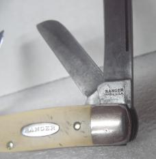 RANGER USA 3-3/4" STOCKMAN USED YEAR UNKNOWN BUT WILL CUT YOU QUICKLY RANGER USA 3-3/4" STOCKMAN USED YEAR UNKNOWN BUT WILL CUT YOU QUICKLY