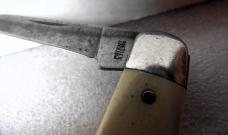 RANGER USA 3-3/4" STOCKMAN USED YEAR UNKNOWN BUT WILL CUT YOU QUICKLY RANGER USA 3-3/4" STOCKMAN USED YEAR UNKNOWN BUT WILL CUT YOU QUICKLY