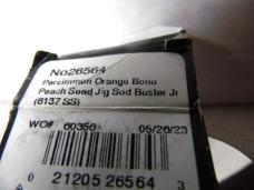 CASE XX 2023 ORANGE BONE PEACH SEED JIG 6137 SOD BUSTER JR MINT IN BOX CASE XX 2023 ORANGE BONE PEACH SEED JIG 6137 SOD BUSTER JR MINT IN BOX