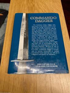 Commando Dagger by Leroy Thompson - History of the Fairbairn-Sykes Fighting Knife (1985 HC) Commando Dagger by Leroy Thompson - History of the Fairbairn-Sykes Fighting Knife (1985 HC)