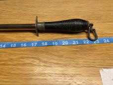 Vintage Winchester Sharpening Steel – 17” Rod + 2” Hanging Bail – “Made in U.S.A.” Vintage Winchester Sharpening Steel – 17” Rod + 2” Hanging Bail – “Made in U.S.A.”