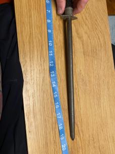 Vintage Winchester Sharpening Steel – 17” Rod + 2” Hanging Bail – “Made in U.S.A.” Vintage Winchester Sharpening Steel – 17” Rod + 2” Hanging Bail – “Made in U.S.A.”