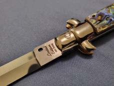 *NEW* 11" Frank Beltrame LIMITED EDITION Abalone PICKLOCK Dagger Italian Stiletto 4MM *NEW* 11" Frank Beltrame LIMITED EDITION Abalone PICKLOCK Dagger Italian Stiletto 4MM